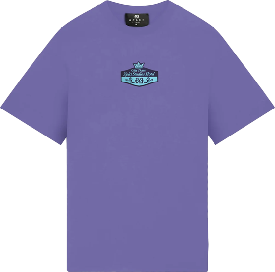 XPLCT XPLCT Hotel Tee Paars