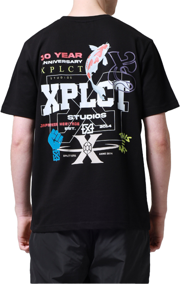 XPLCT XPLCT Decade Tee Zwart