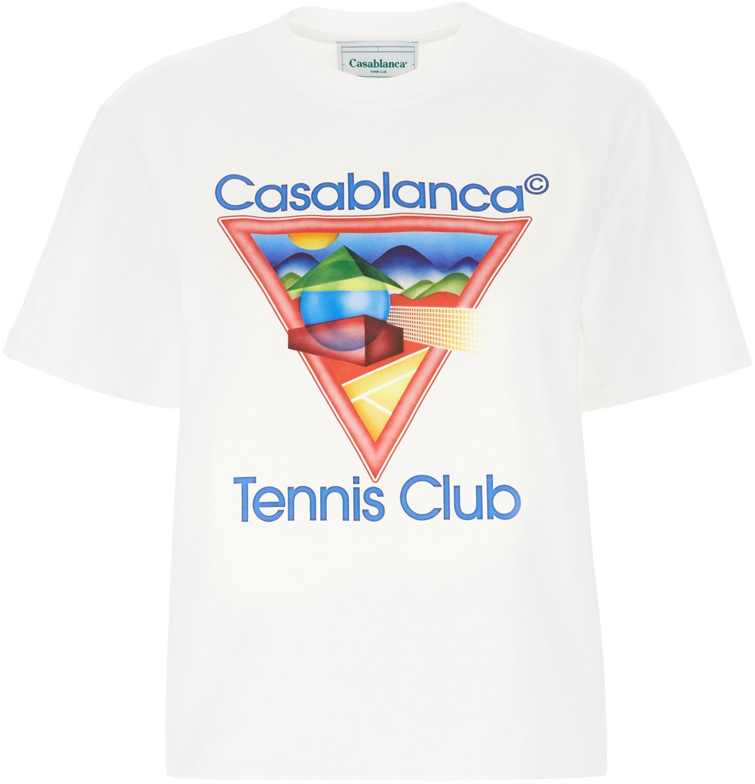 Casablanca T-Shirts And Polos White Wit