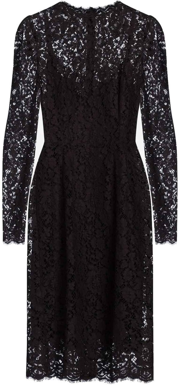 Dolce & Gabbana Dolce & Gabbana Lace Dress Zwart