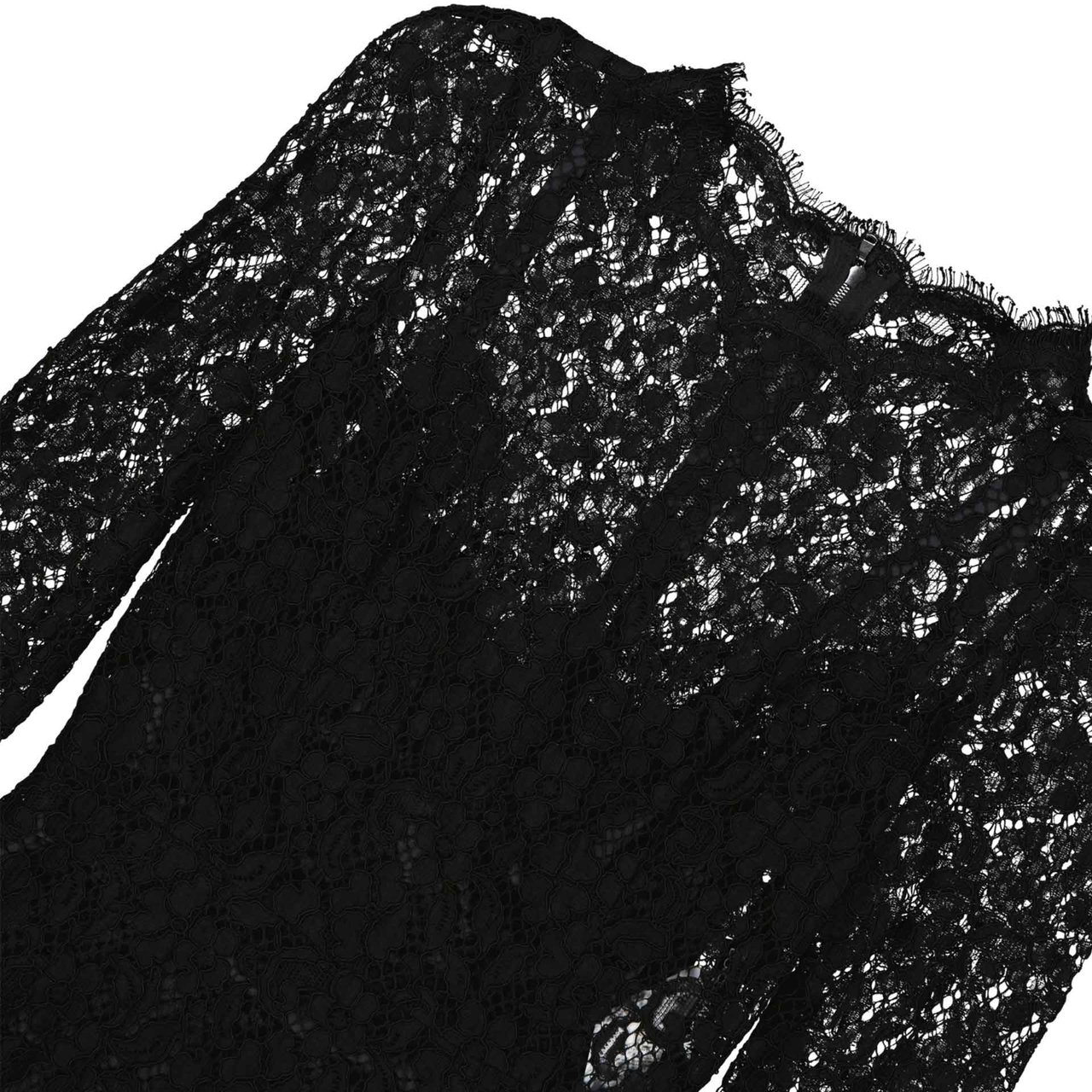 Dolce & Gabbana Dolce & Gabbana Lace Dress Zwart
