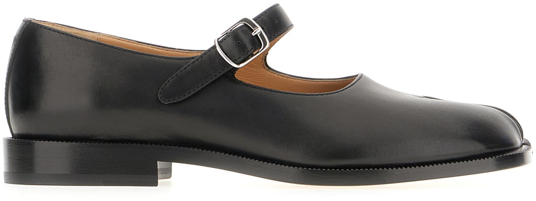 Maison Margiela Mary Janes Tabi Shoes Zwart