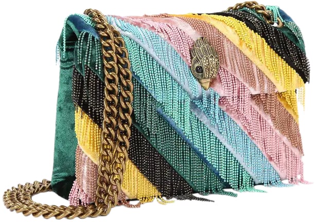 Kurt Geiger London Mini Kensington Fringes Tas Divers