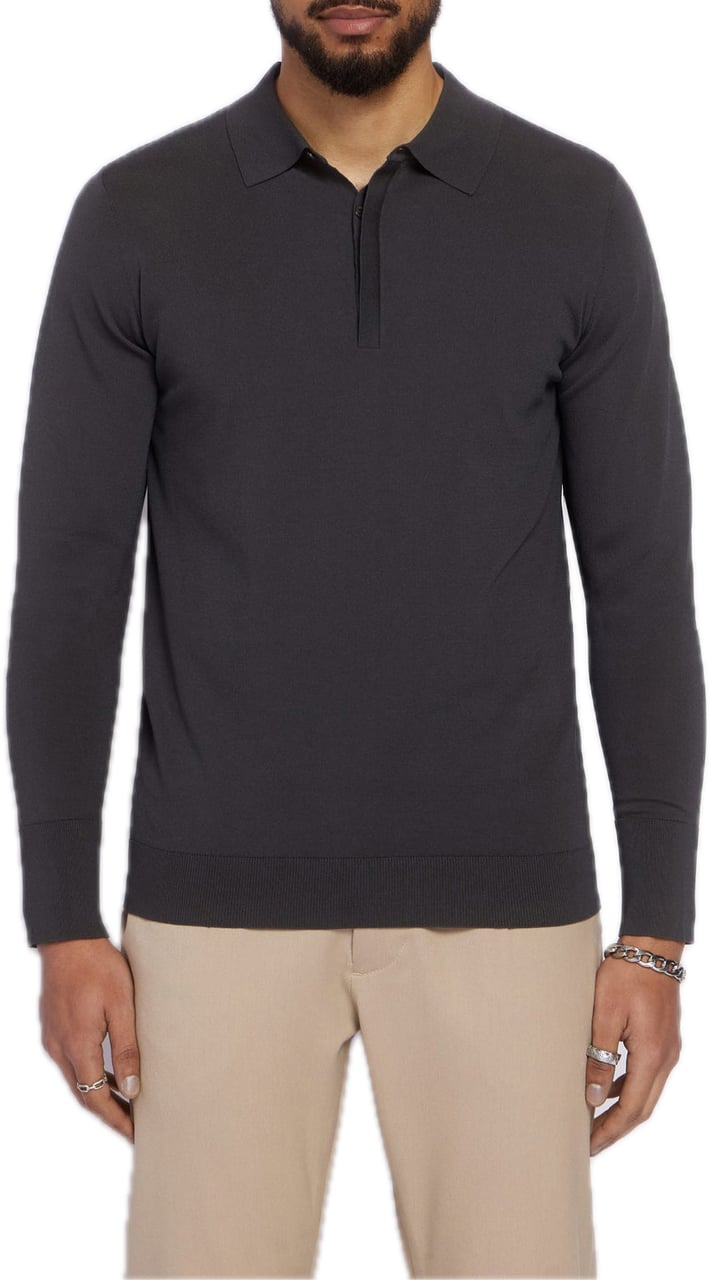 Aeden Nolanos Polo Dark Shadow Grey Grijs