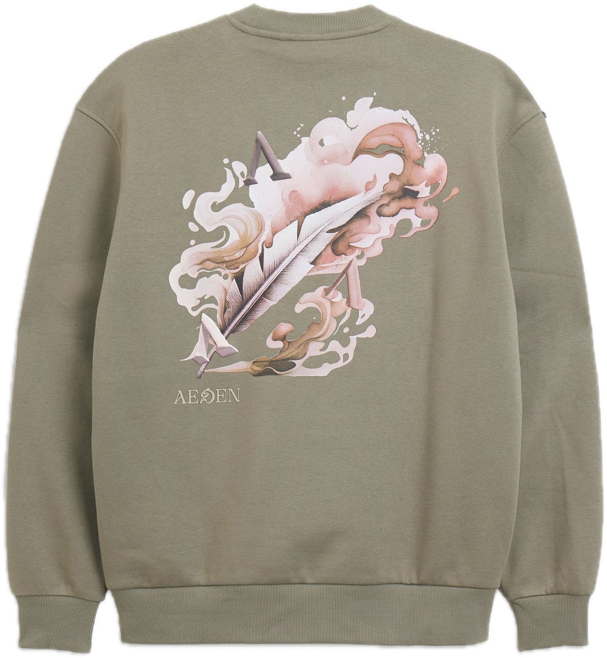 Aeden Maëlo Sweatshirt Vetiver Bruin