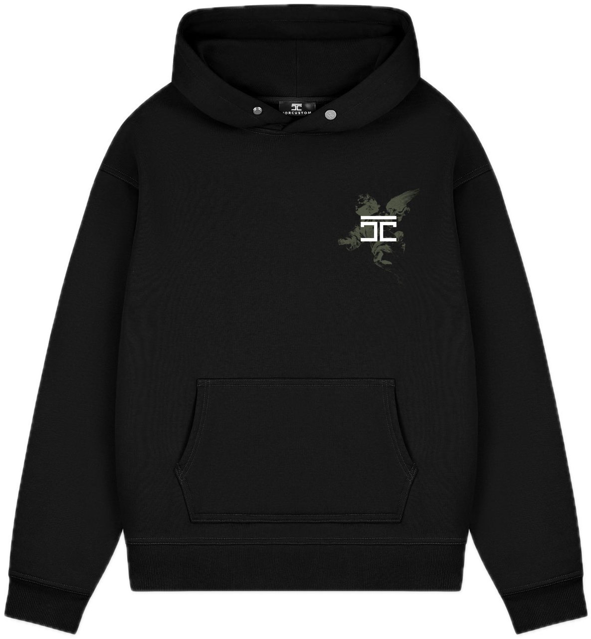 JORCUSTOM AboveAllLimi FoS Hoodie Black Zwart