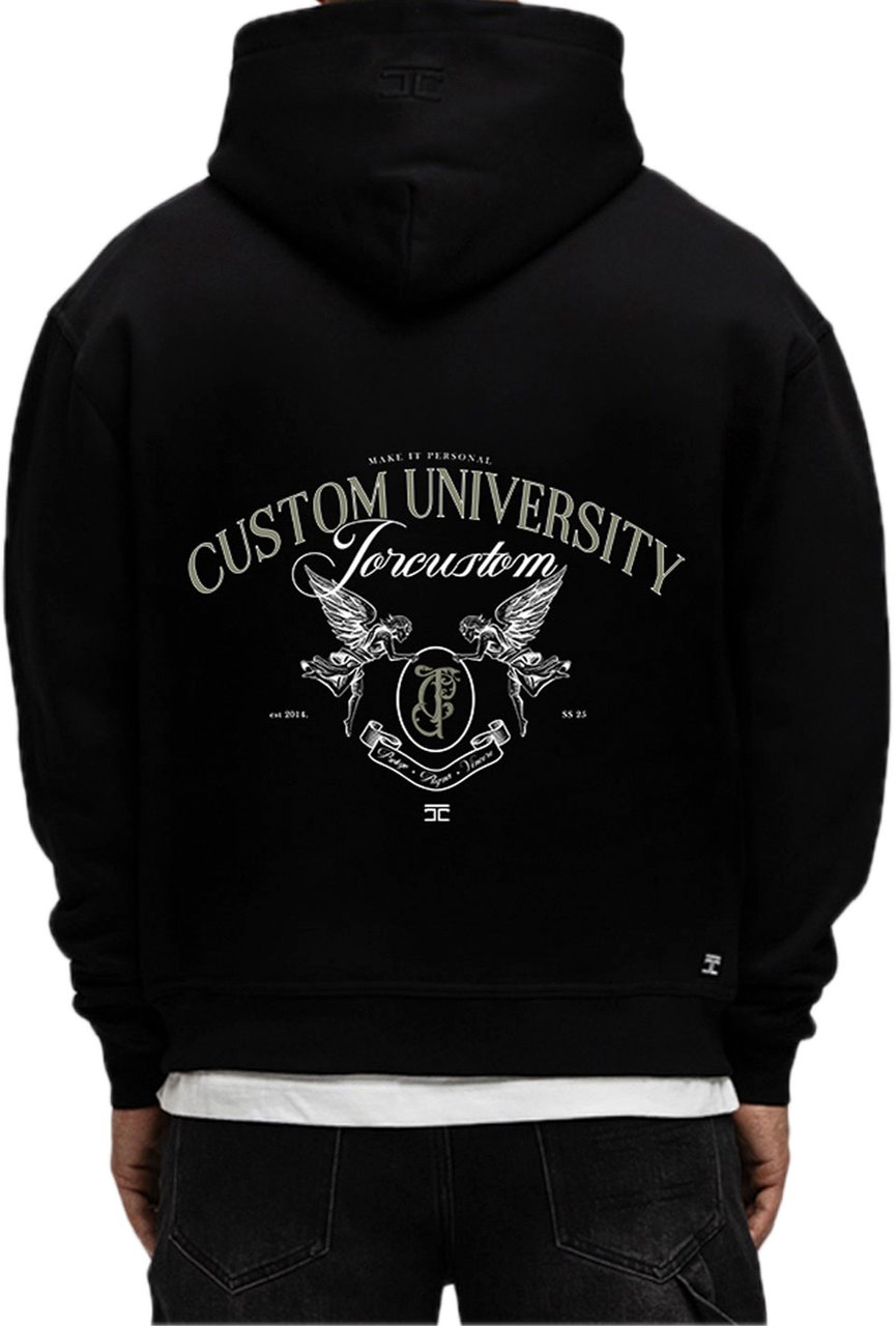 JORCUSTOM CustomUniver FoS Hoodie Black Zwart