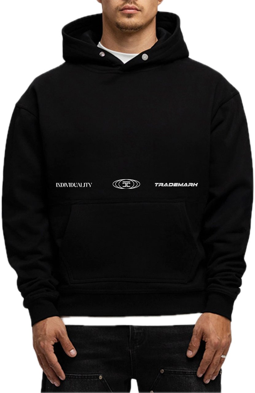JORCUSTOM UncommonMind FoS Hoodie Black Zwart