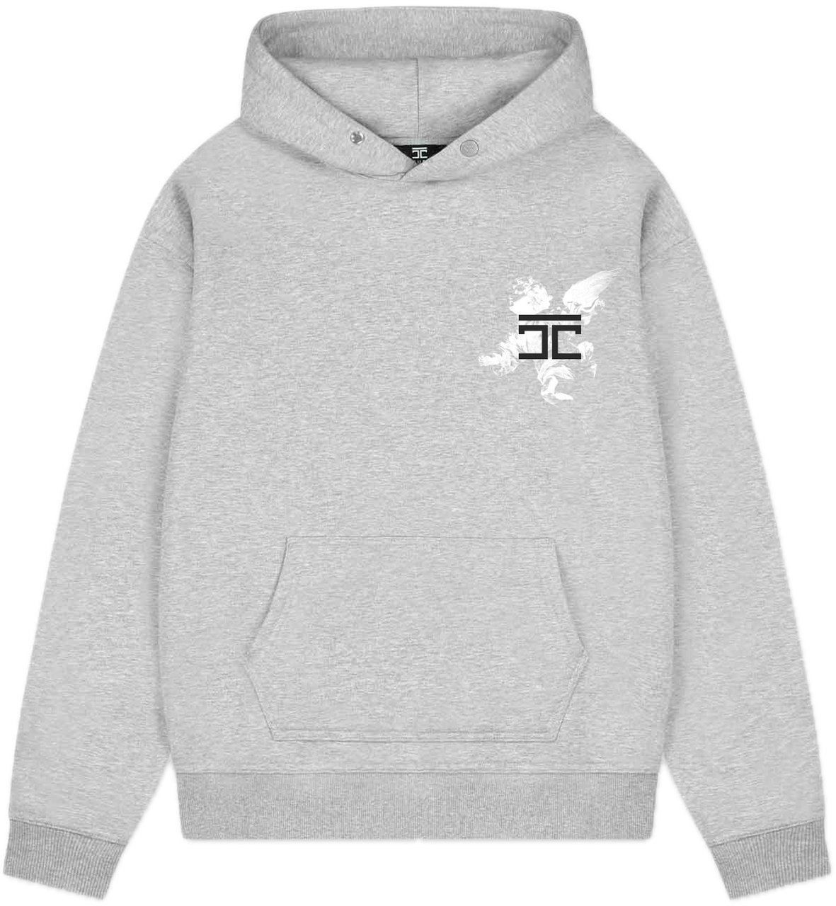 JORCUSTOM AboveAllLimi FoS Hoodie GreyMelange Grijs