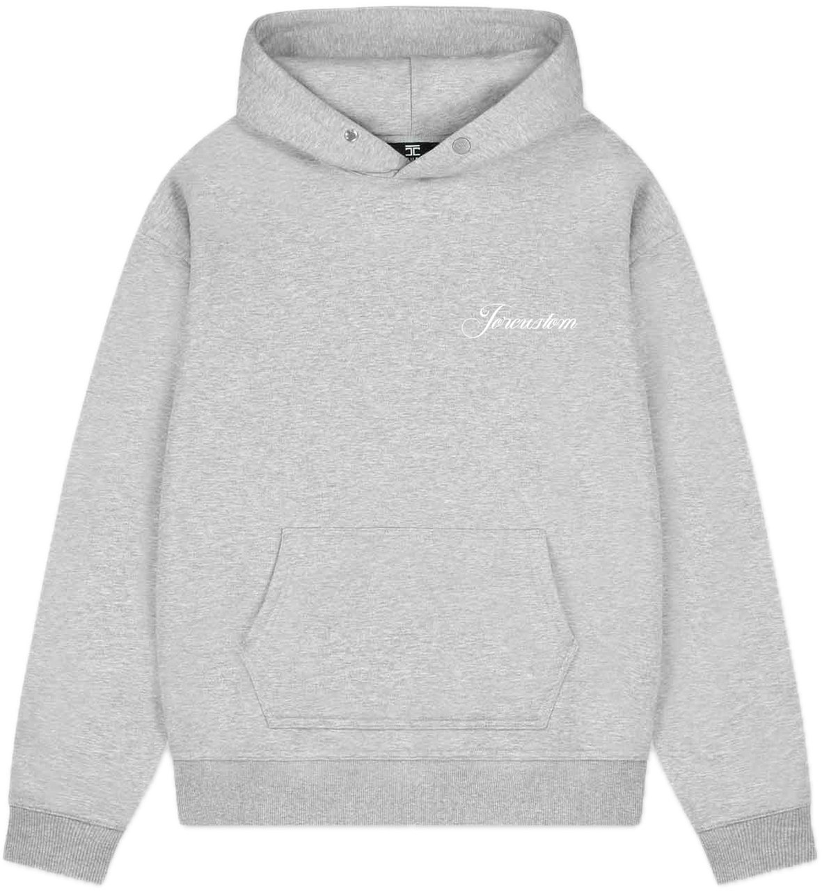 JORCUSTOM CustomUniver FoS Hoodie GreyMelange Grijs