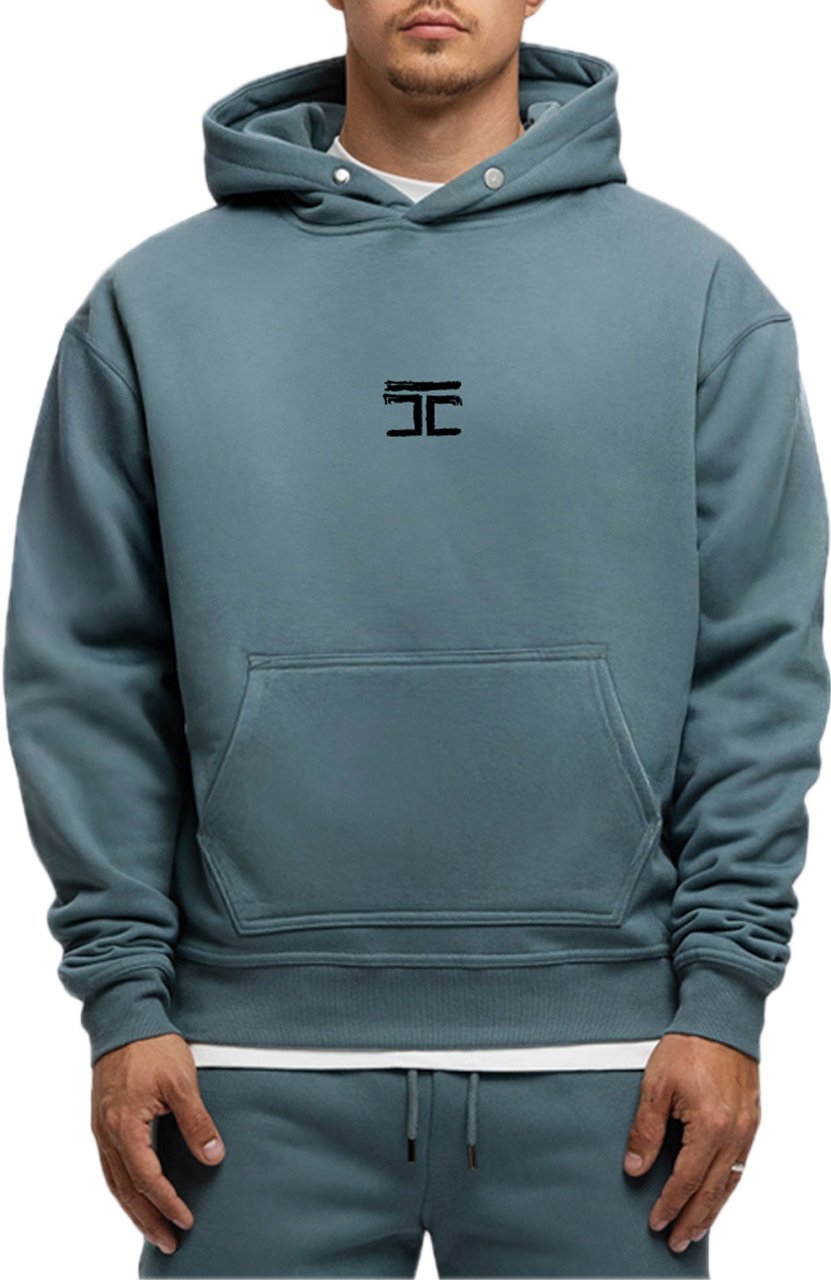 JORCUSTOM Artist FoS Hoodie OceanBlue Blauw