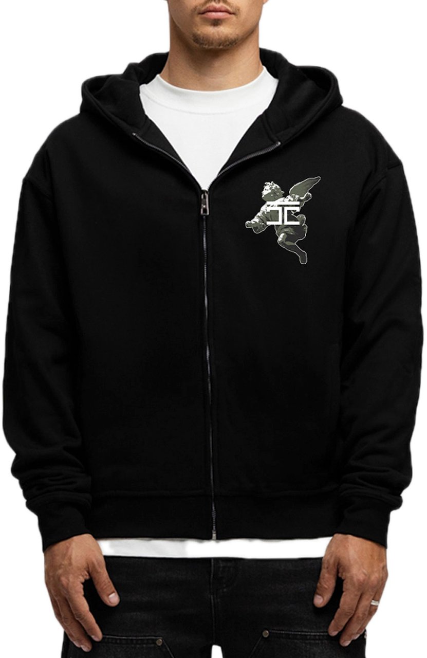 JORCUSTOM AboveAllLimits Fl Zip Hoodie Black Zwart