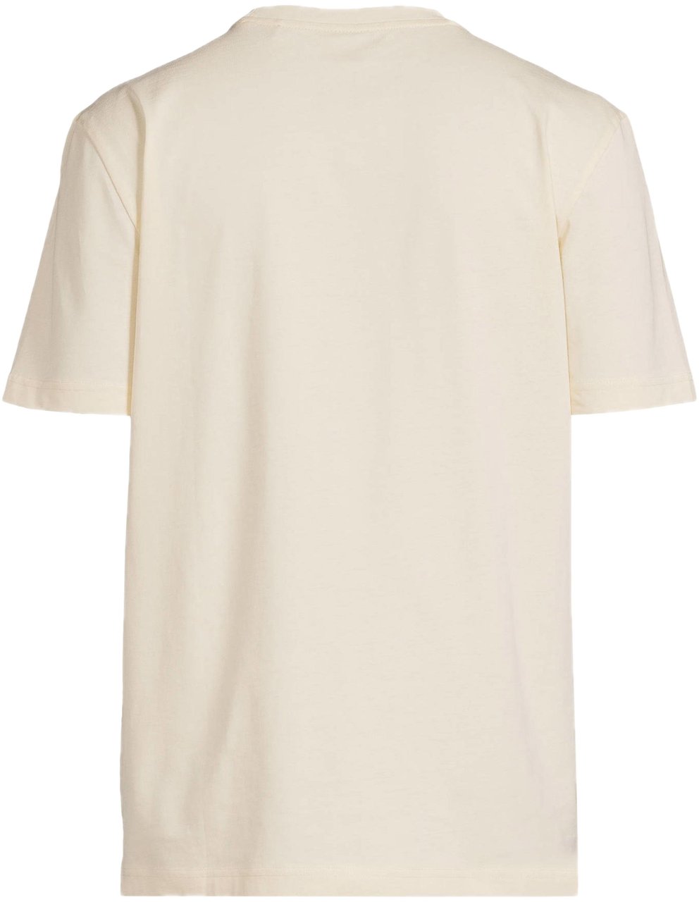 Boss regular T-shirt ecru Beige