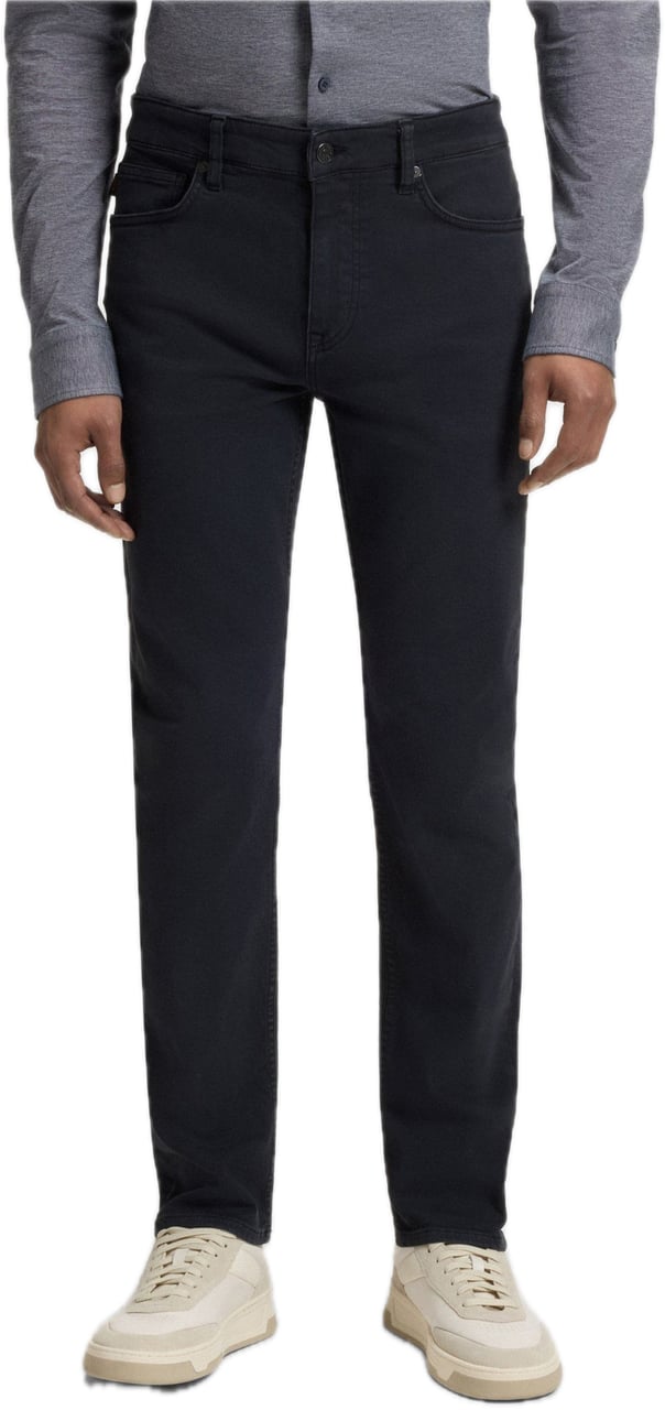 Boss Tapered-fit chino Blauw