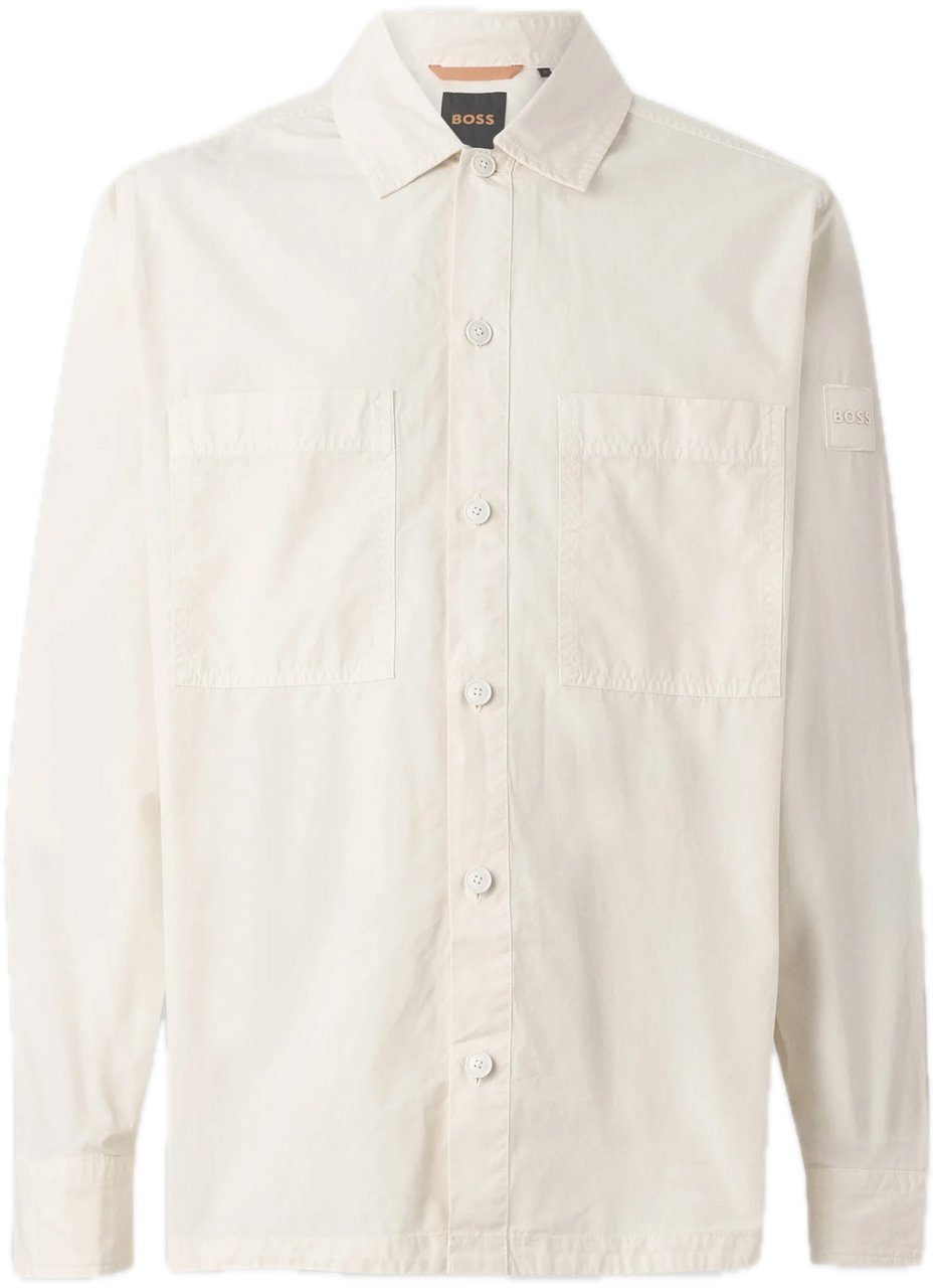 Boss overshirt Open Yellow Beige