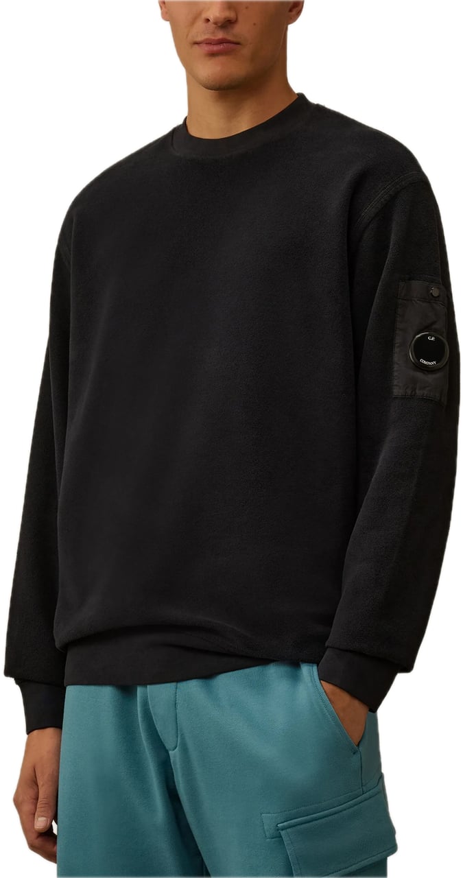 CP Company pull brushed fleece Blauw