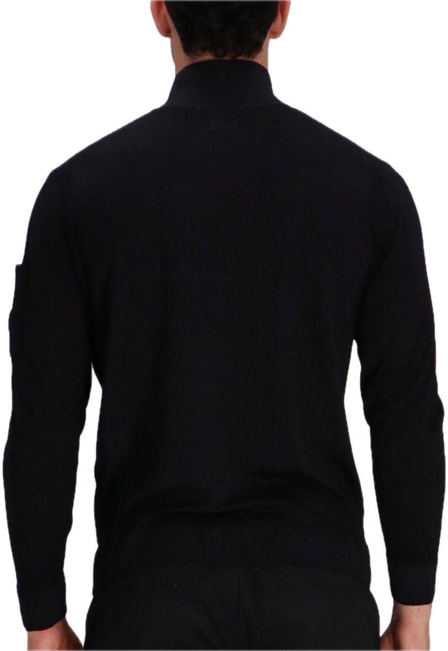 CP Company pull korte rits zwart Blauw