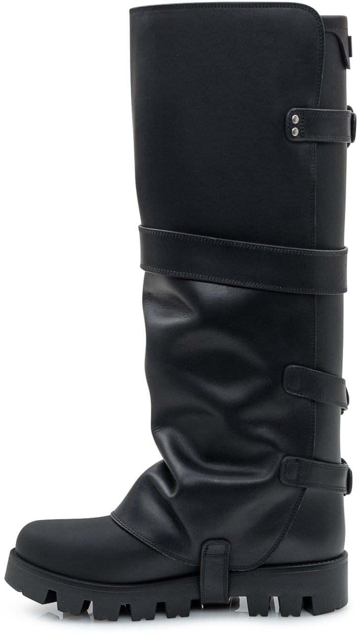 Dolce & Gabbana Rainbiker Boot Nero Zwart