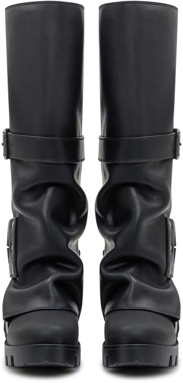 Dolce & Gabbana Rainbiker Boot Nero Zwart