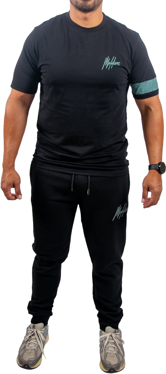 Malelions Malelions Men Captain T-Shirt Zwart