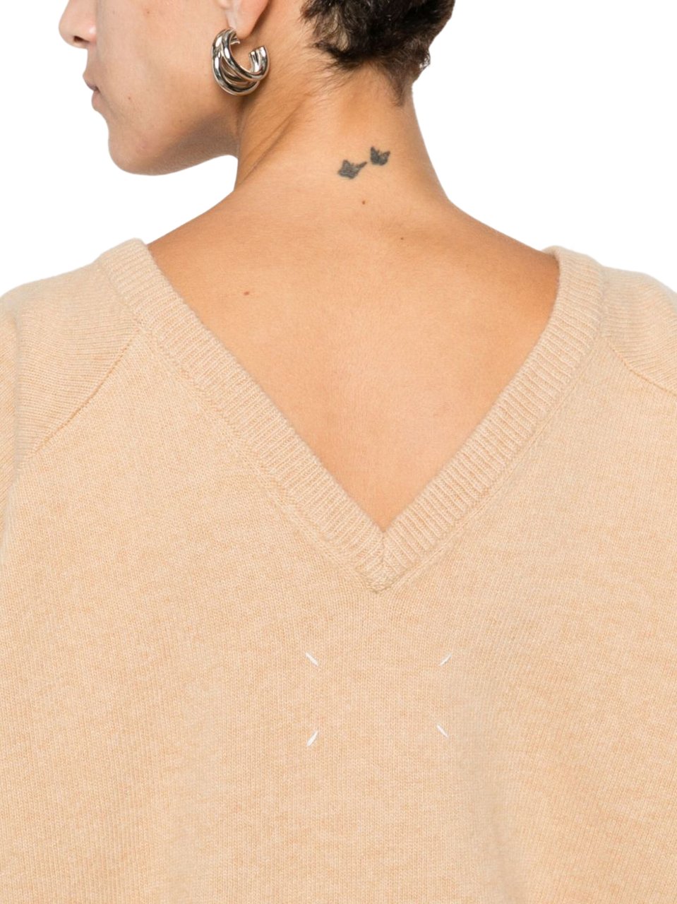 Maison Margiela Sweaters Camel Beige