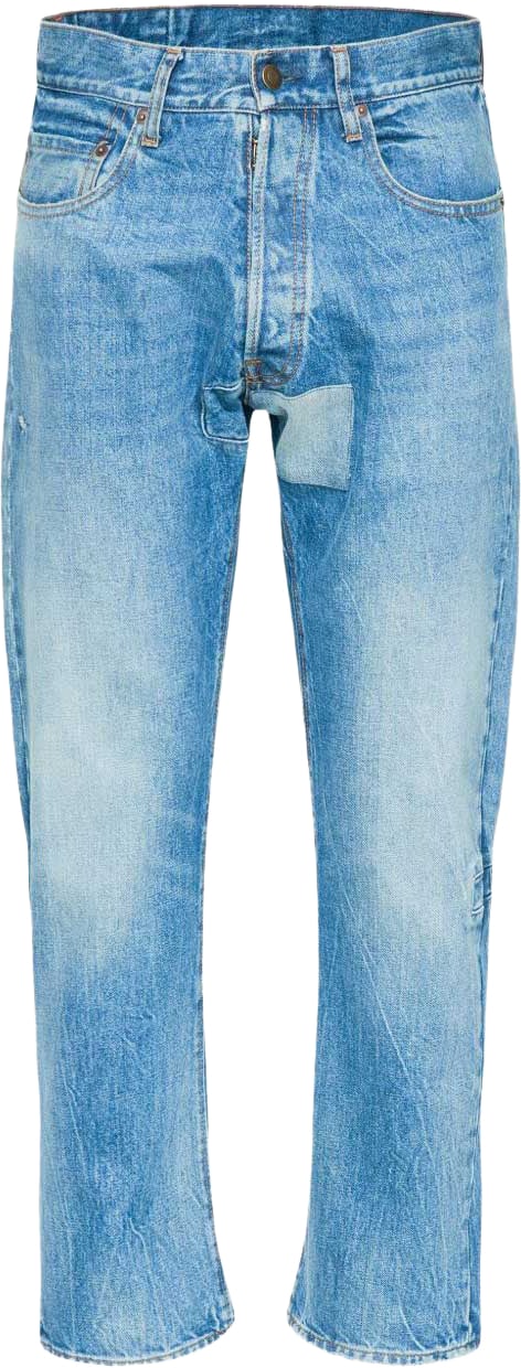 Maison Margiela Denim Vintage Medium Blue Blauw