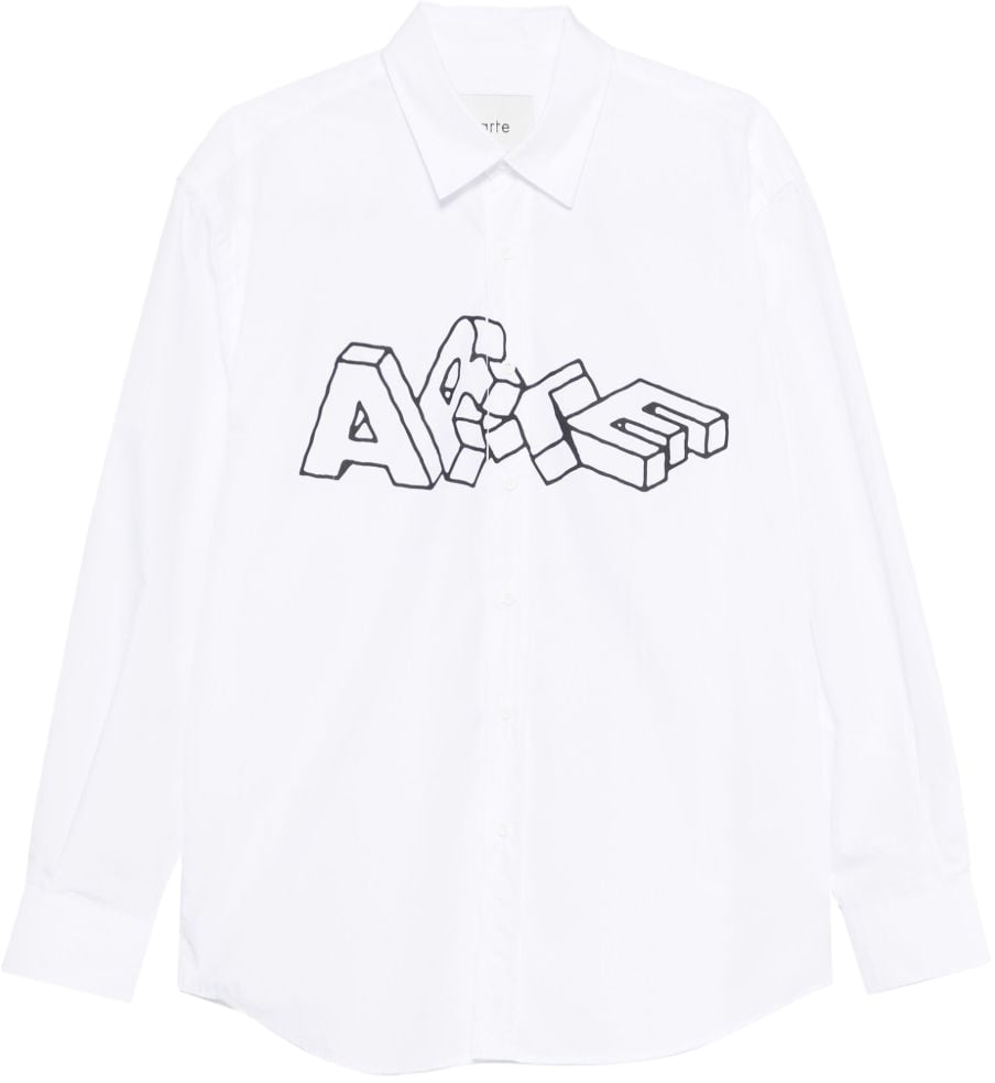 Arte Antwerp Shirts White Wit