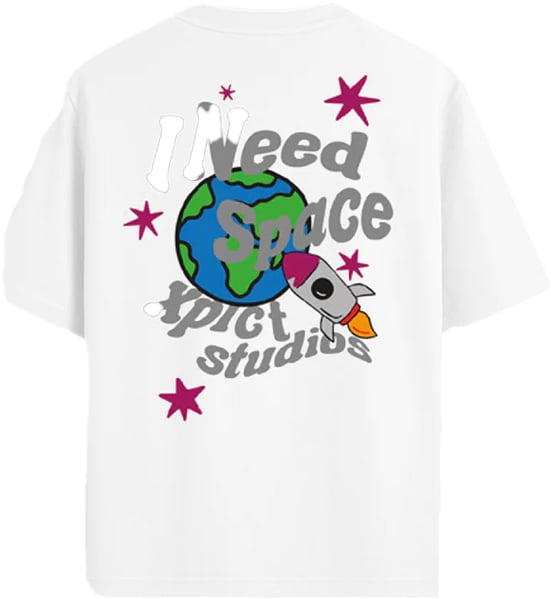 XPLCT XPLCT Rocket Tee Wit