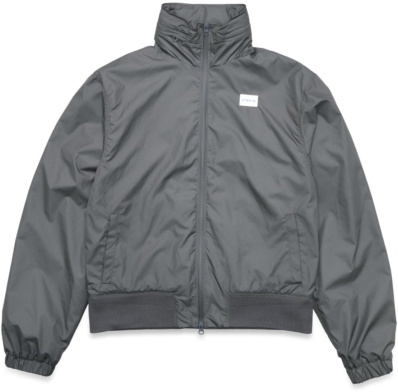 Streim the legacy STREIM NYLON BOMBER BLACK/GREY Grijs