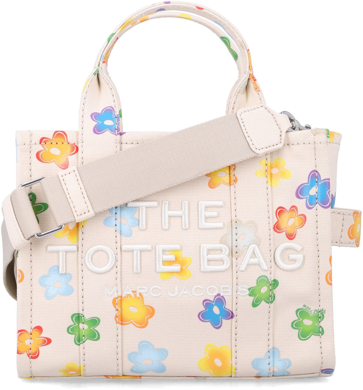Marc Jacobs The Small Tote Daisy Rosso Rood