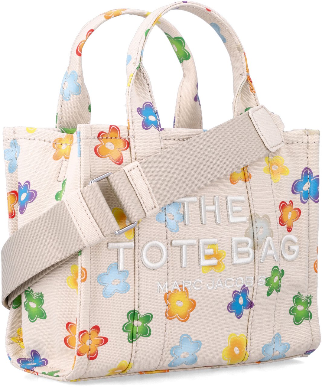 Marc Jacobs The Small Tote Daisy Rosso Rood