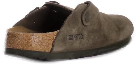 Birkenstock Birkenstock Boston Slippers Groen 1024714 Groen