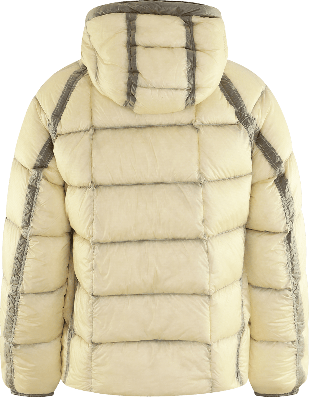 CP Company Heren DD Shell Hooded Down Geel Neutraal