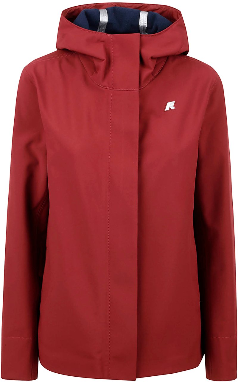 K-WAY Coats Bordeaux Rood