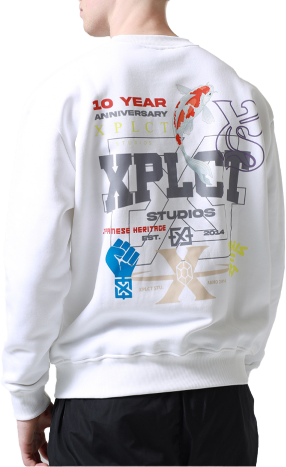 XPLCT XPLCT Decade Sweater Wit