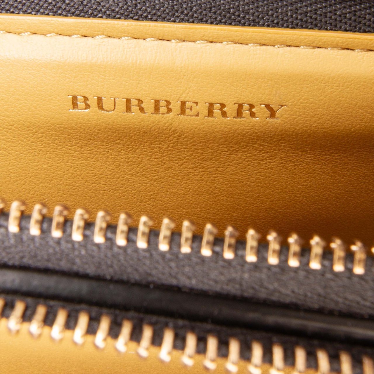 Burberry Leather Crossbody Zwart