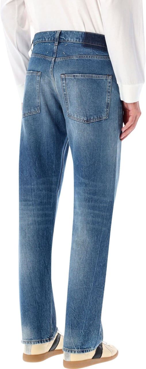 Maison Margiela Denim Vintage Medium Blue Blauw