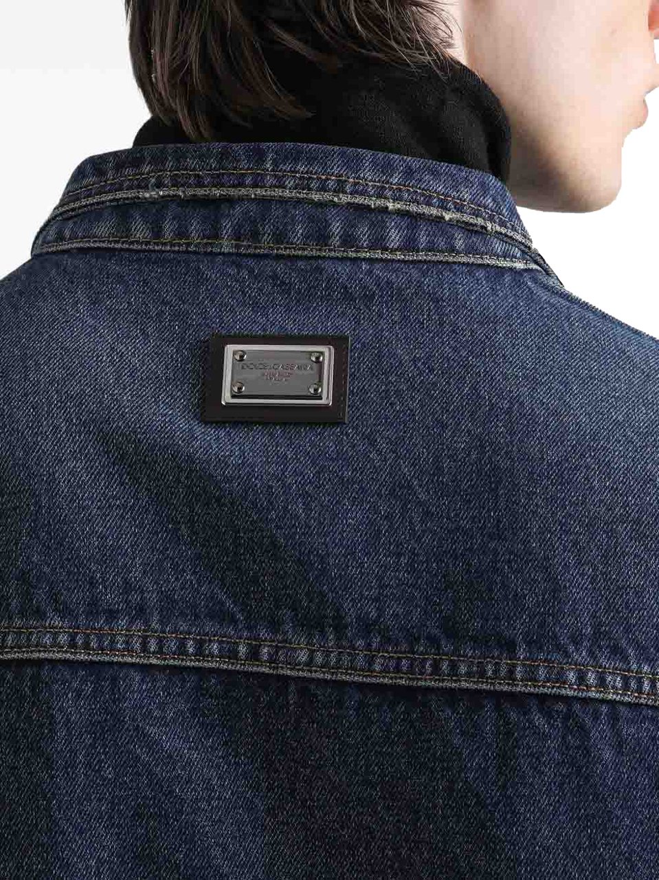 Dolce & Gabbana Coats Blue Blauw