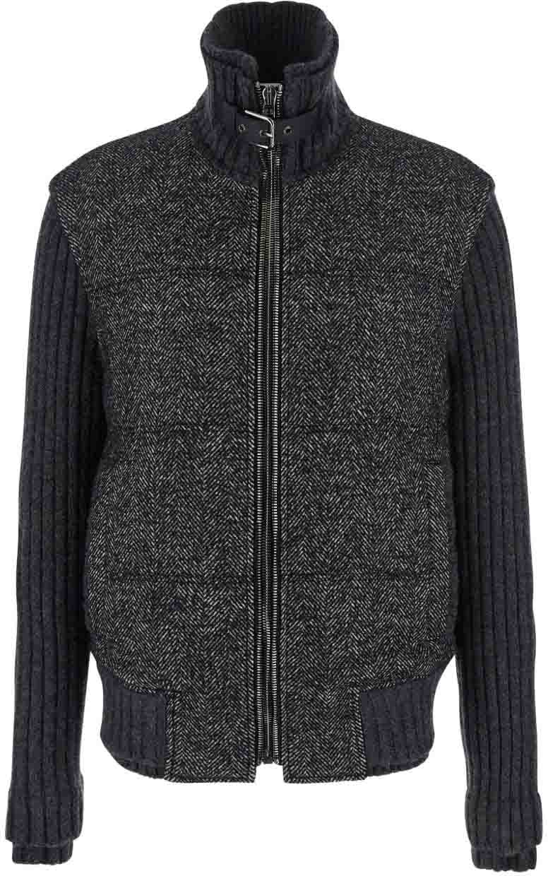 Dolce & Gabbana Coats Grey Grijs