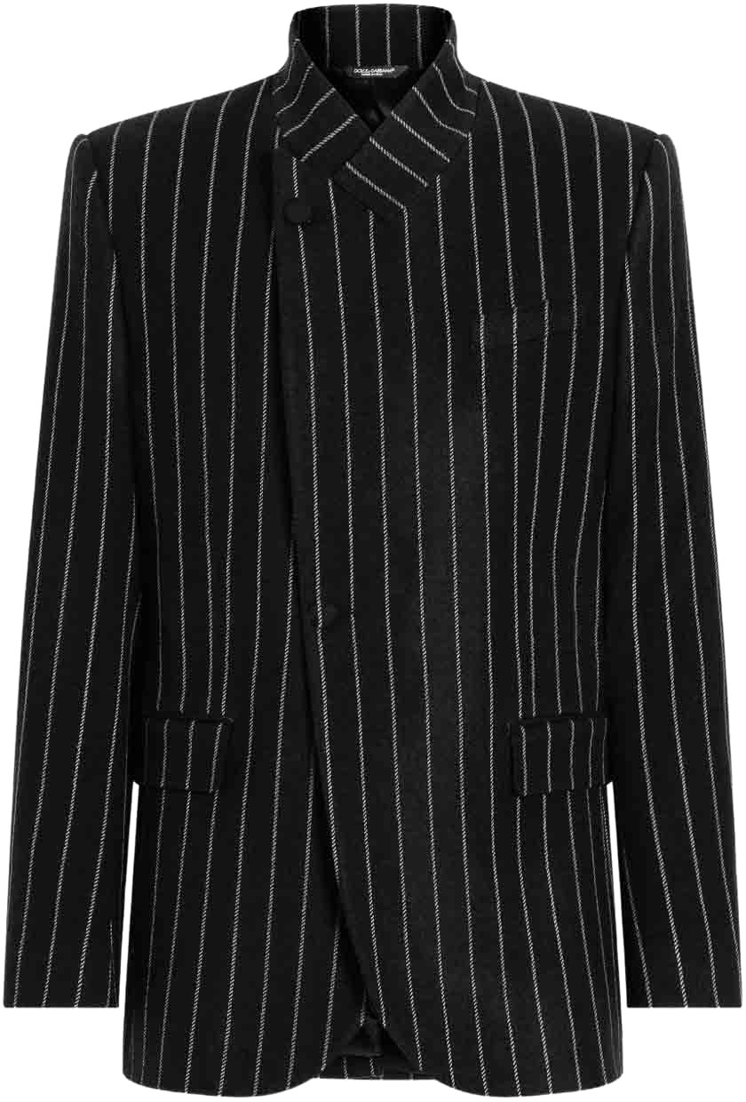 Dolce & Gabbana Jackets Black Zwart