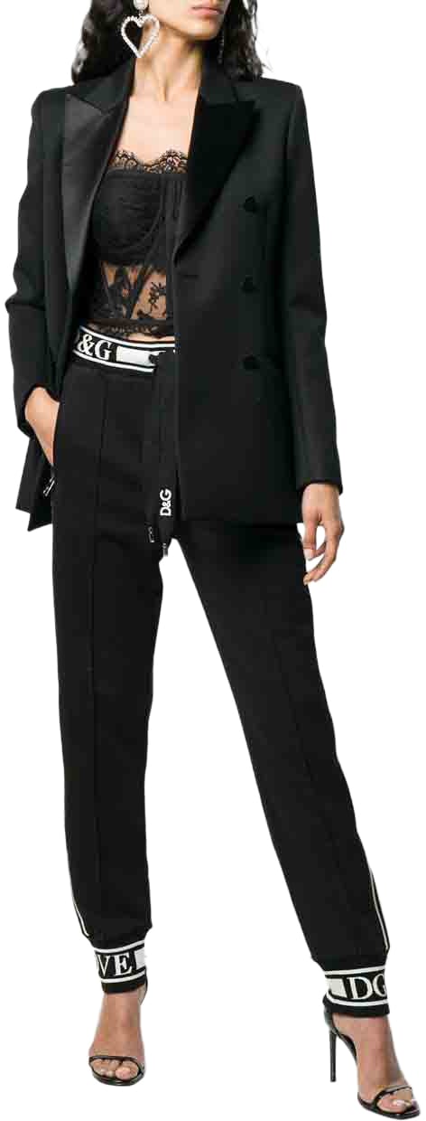 Dolce & Gabbana Top Black Zwart