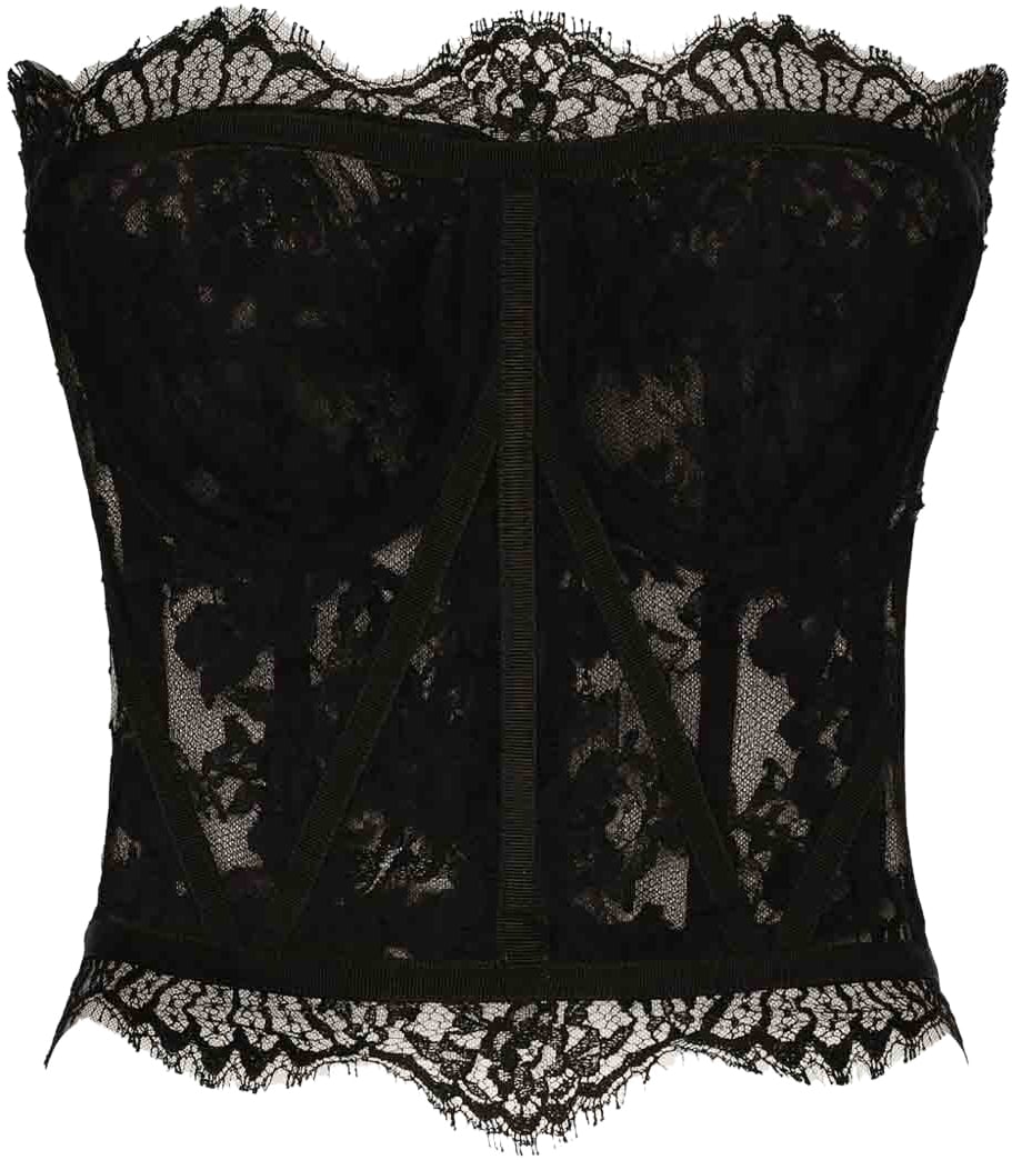 Dolce & Gabbana Top Black Zwart