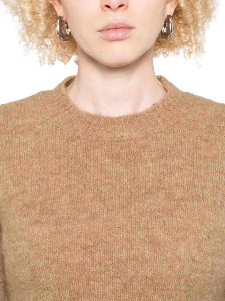 AMI Paris Sweaters Brown Bruin