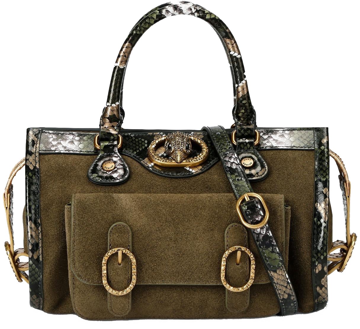 Kurt Geiger London Dames Chelsea Satchel Groen Groen