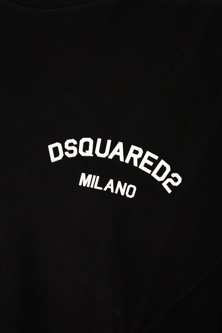 Dsquared2 T-Shirts And Polos Black Zwart