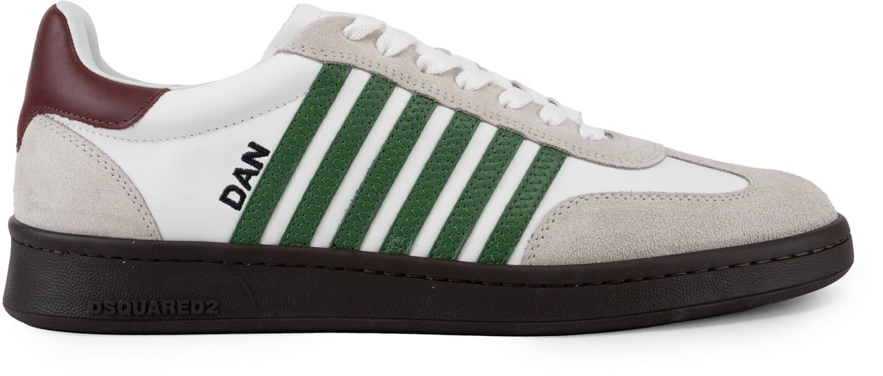 Dsquared2 Sneakers Biancoverderosso Wit