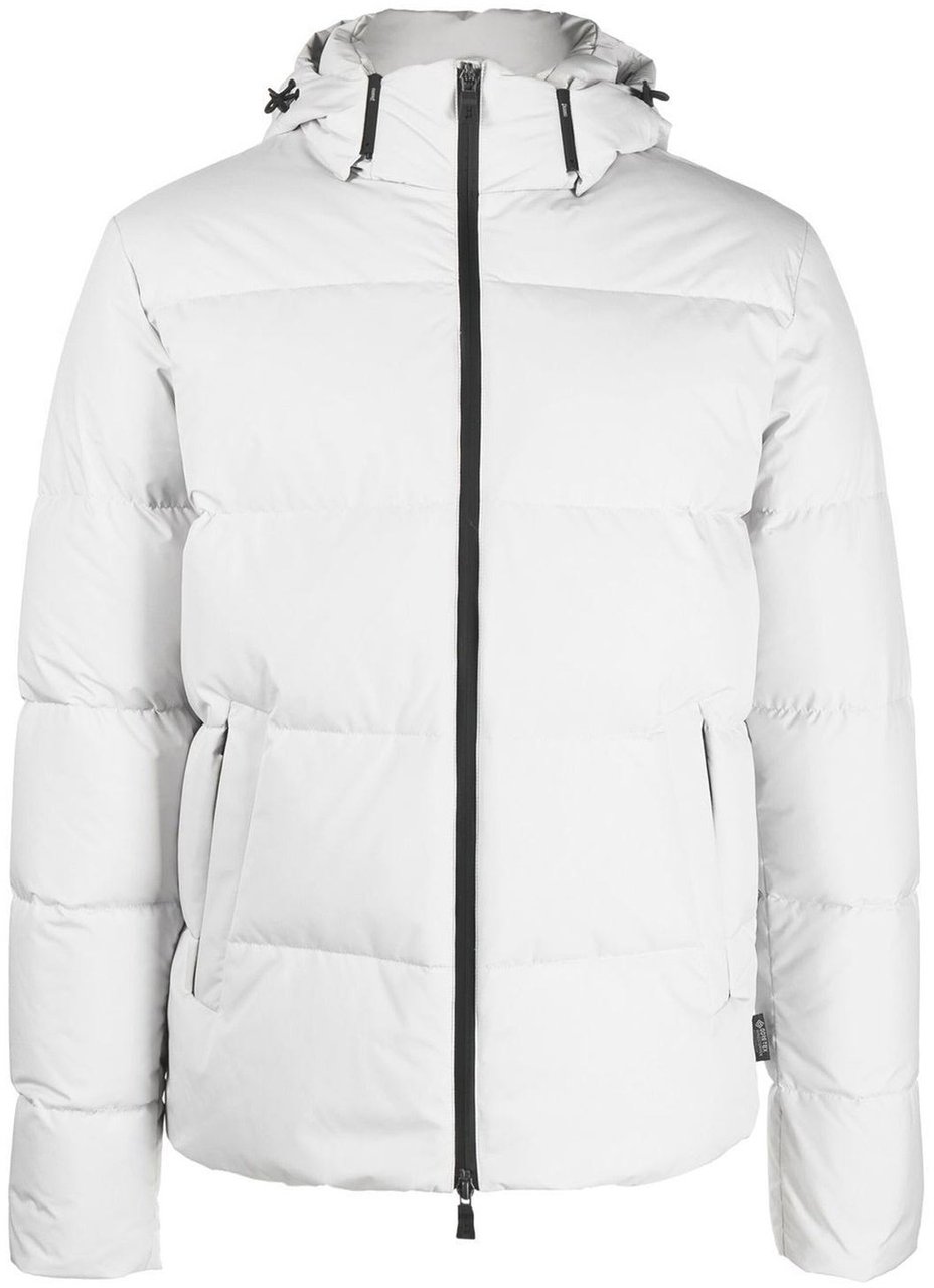 Herno Coats Grey Gray Grijs