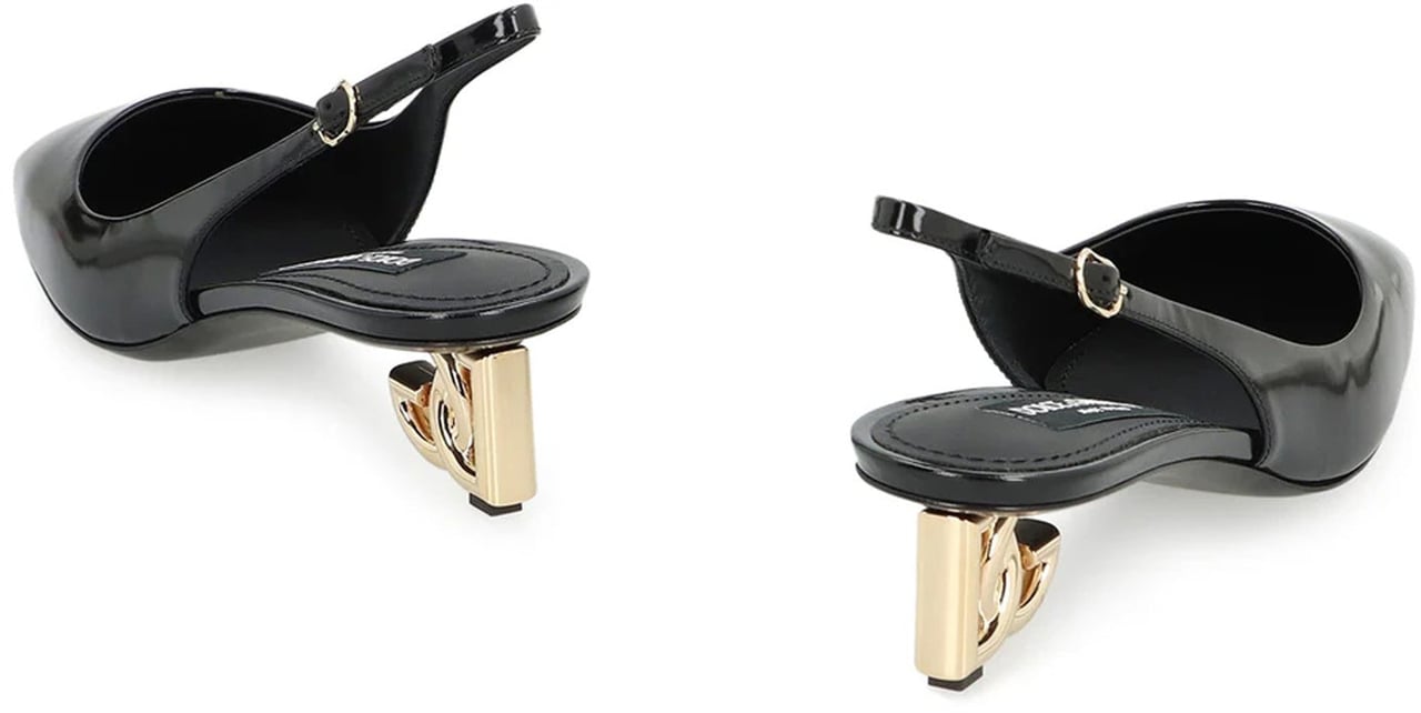 Dolce & Gabbana Dolce & Gabbana Jackie Slingback Pumps Zwart