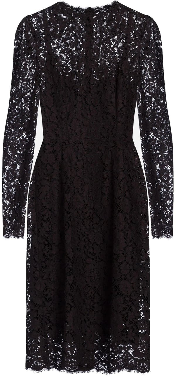 Dolce & Gabbana Dolce & Gabbana Lace Dress Zwart
