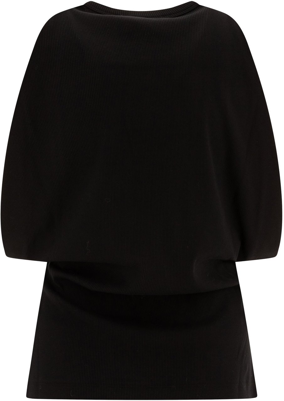 Alexander McQueen Ribbed top Zwart